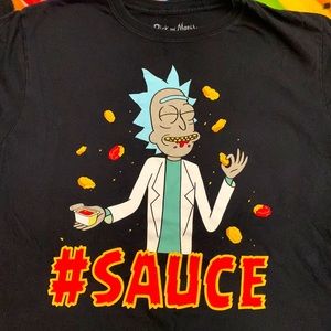 Rick and Morty Sauce shirt